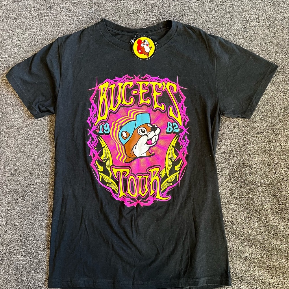 Bucee's Black Graphic Tee - Short Sleeve